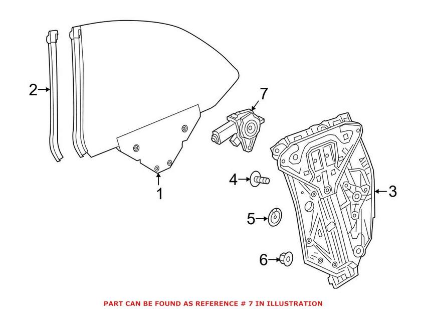 Mercedes Power Window Motor 0009066206